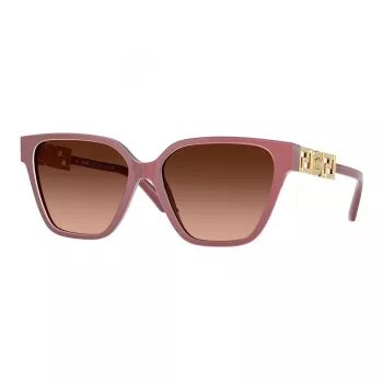 Óculos de sol cat-eye Versace para mulher VE4471BF54755 Havana/cinzento-escuro 56/16/140 mm