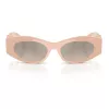 Versace VE4480U54946I óculos de sol de mulher, armação Havana, lentes castanho-escuro, 51mm