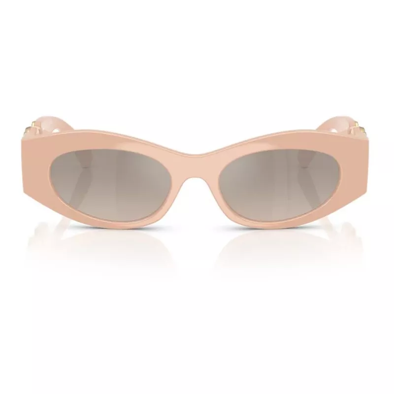 Versace VE4480U54946I óculos de sol de mulher, armação Havana, lentes castanho-escuro, 51mm