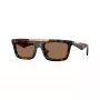 Burberry BE4451U300273 óculos de sol de homem, quadrados, acetato, Havana, lentes castanhas gradiente, 54-21-140