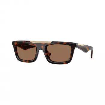 Burberry BE4451U300273 óculos de sol de homem, quadrados, acetato, Havana, lentes castanhas gradiente, 54-21-140