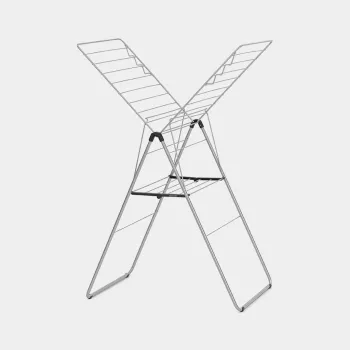 Brabantia estendal de parede HangOn, 20 m, cinzento metálico