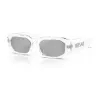 Versace óculos de sol unissexo VE4489U1488V preto/cinzento-escuro 55-18-140