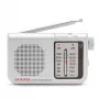 AIWA RS-55/SL rádio portátil analógico AM/FM de bolso, cinzento