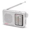 AIWA RS-55/SL rádio portátil analógico AM/FM de bolso, cinzento