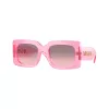 Versace VE4496U53705M óculos de sol de mulher Cat-Eye, Havana/castanho gradiente, 54mm