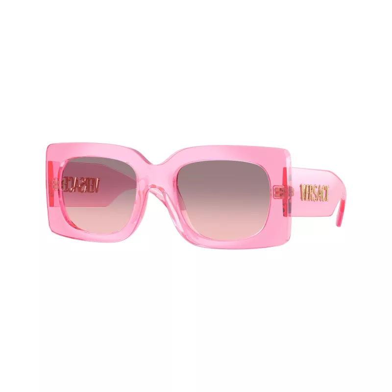 Versace VE4496U53705M óculos de sol de mulher Cat-Eye, Havana/castanho gradiente, 54mm