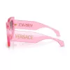 Versace VE4496U53705M óculos de sol de mulher Cat-Eye, Havana/castanho gradiente, 54mm