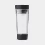 BRABANTIA copo de chá de viagem Make & Take, 0,36 L, cinzento-escuro