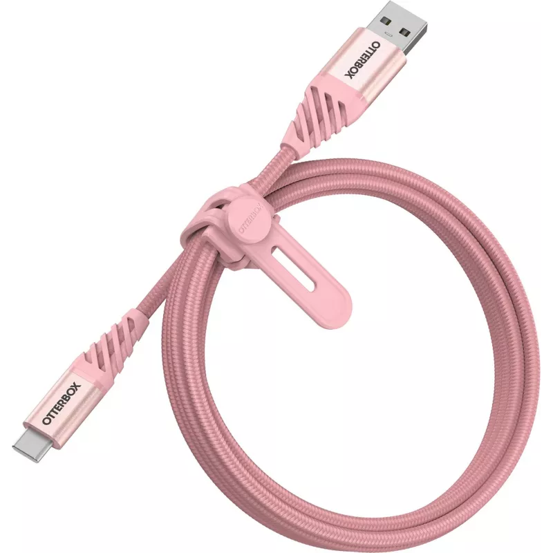 Cabo OtterBox Premium USB-A para USB-C 1m rosa-ouro 78-52540