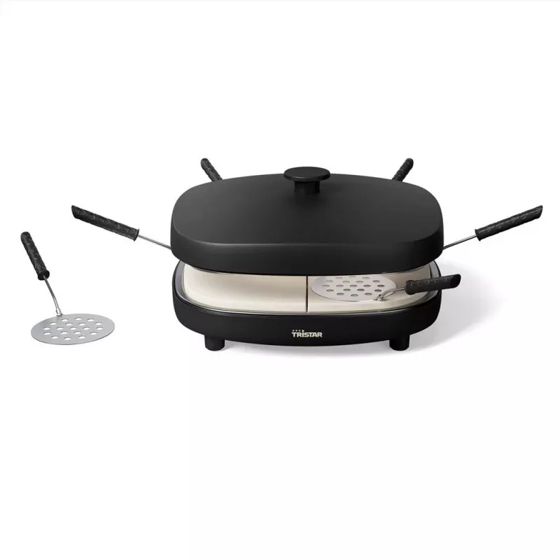 Máquina de pizza Tristar PZ-9176 com caixa cool-touch, revestimento antiaderente, luz de controlo