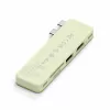 Satechi USB-C Snap Hub – Adaptador multiporta com HDMI 4K, USB 5Gbps, leitor de cartões, 45W PD (Citrus)