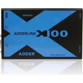 Conjunto extensor KVM VGA USB Adder Adderlink X100 sobre CAT até 100 metros (X100-USB/P-IEC)