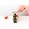Abre-latas Brabantia Profile em aço inoxidável mate com mecanismo de corte lateral