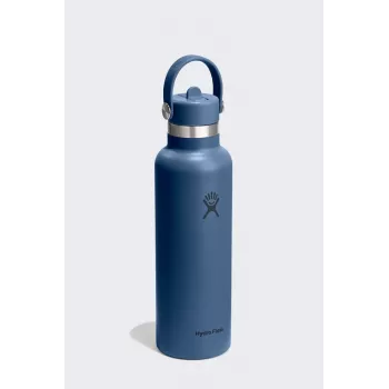 Hydro Flask 21 Oz Standard Flex Straw Cap Garrafa de Água - Harbor Blue