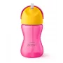 Philips Avent Copo com Palhinha Flexível, 300 ml, 12m+, Rosa