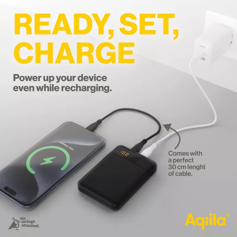 Aqiila Powerbird B5 5000 mAh Powerbank 12W Verde Musgo AQPBPBIB5MGR024