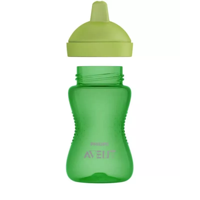 Philips AVENT My Grippy Copo de Treino com Bico Rígido 300 ml, 18M+, Verde
