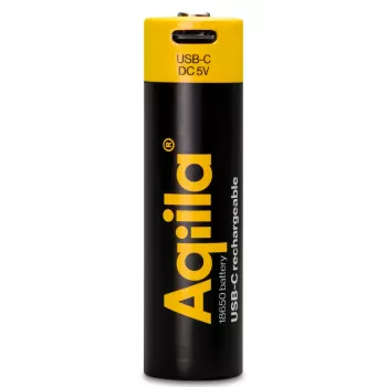 Pilha NiMH recarregável AQIILA AQ18018650398C1 USB-C, 1,2 V, 1 unid.