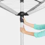 Estendal de roupa Brabantia Lift-O-Matic 50 m, Metallic Grey