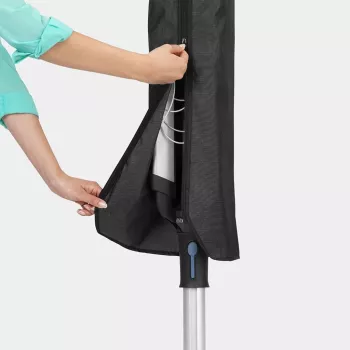 Estendal de roupa Brabantia Lift-O-Matic 50 m, Metallic Grey