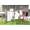 Estendal de roupa Brabantia Lift-O-Matic 50 m, Metallic Grey