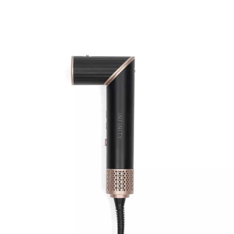 Modelador de cabelo multifunções 7 em 1 Melissa, revestimento cerâmico, 180°C, Preto/Prata