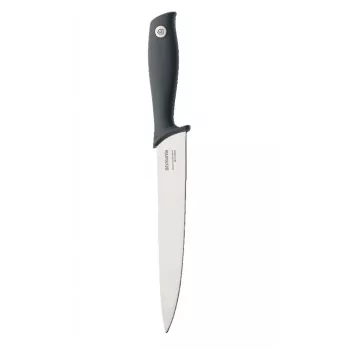 Brabantia Tasty+ Faca de trinchar, cinzento escuro