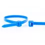 Abraçadeiras WKK azuis 100 x 2,5 mm, 100 unidades, poliamida 6.6 11032671