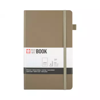 Caderno Sakura A5 pautado, capa dura cinzento-escuro, 160 páginas 94147003