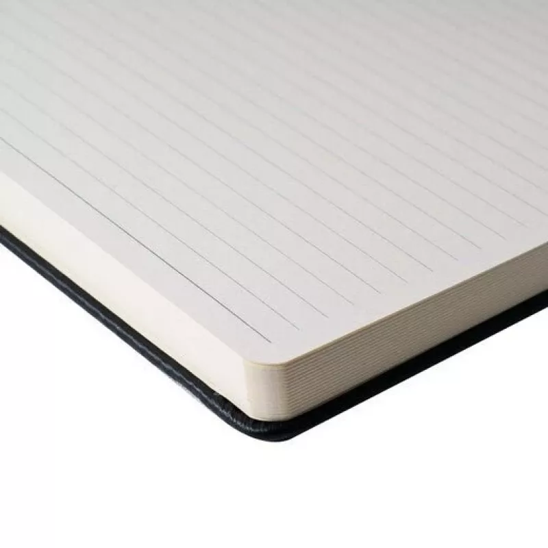 Caderno Sakura A5 pautado, capa dura cinzento-escuro, 160 páginas 94147003