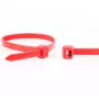 Abraçadeiras de nylon vermelhas WKK 300 x 3,6 mm, pack de 100 110194271