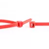 Abraçadeiras de nylon vermelhas WKK 300 x 3,6 mm, pack de 100 110194271