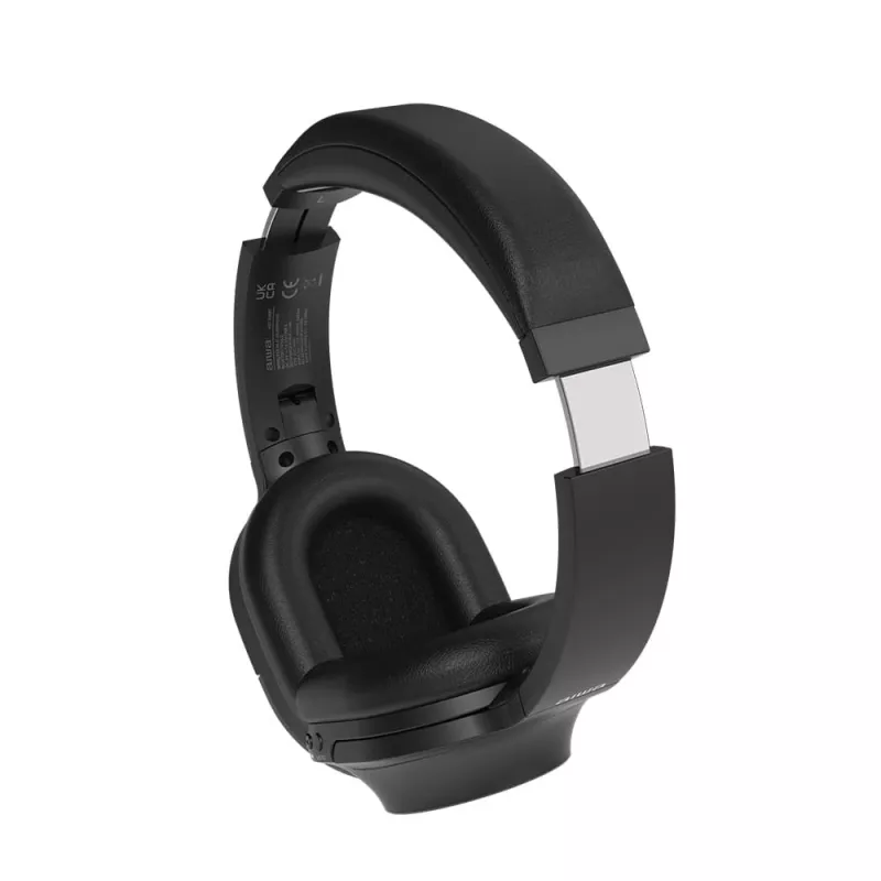 Auscultadores Bluetooth sem fios on-ear AIWA HST-220BT, preto
