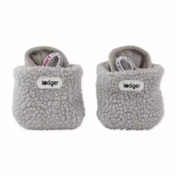 Pantufas de bebé Lodger Slipper Teddy, Storm, 6-12 meses, antiderrapante
