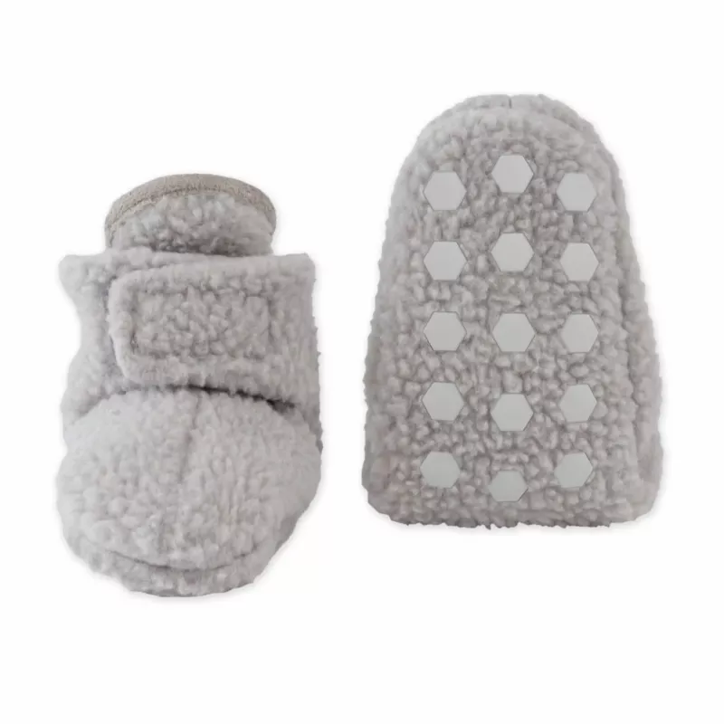 Pantufas de bebé Lodger Slipper Teddy, Storm, 6-12 meses, antiderrapante
