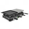 Raclette Tristar RA-2747 com revestimento antiaderente, luz de controlo, função grelhador, preto, pedra