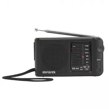 Rádio de bolso AIWA RS-44 AM/FM, preto