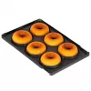 Máquina de snacks 6 em 1 Trebs vermelha – waffles, sandes, grelhador, donuts, poffertjes, cupcake