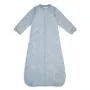 Saco de dormir de bebé Lodger Hopper Matcha Turtle com mangas removíveis, Blue Fogg, 68/80