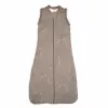 Saco de dormir de bebé Lodger Hopper Matcha Turtle com mangas removíveis, Buffalo, 68/80