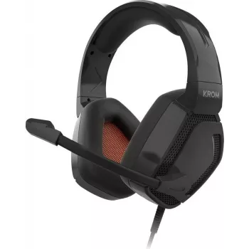 Headset de gaming com fios KROM KOPA PRO - preto NXKROMKOPAPRO