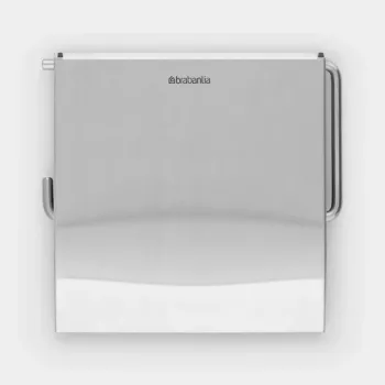 Suporte de parede para papel higiénico Brabantia 385322, aço mate