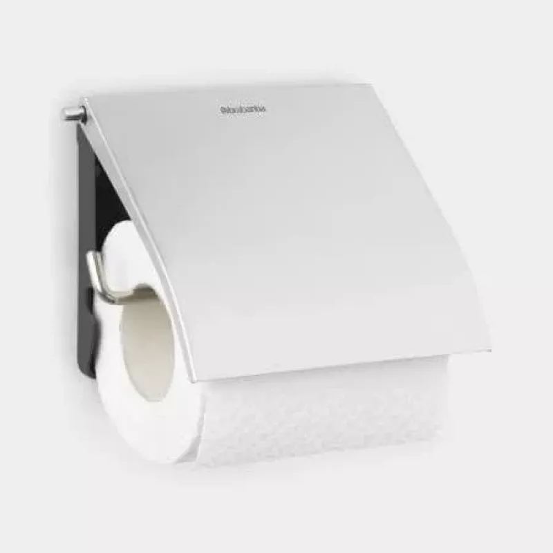 Suporte de parede para papel higiénico Brabantia 385322, aço mate