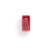 LEKUE forma retangular de cubos de gelo com tampa, 14 cubos, vermelho