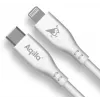 AQIILA 4SI843 cabo de carregamento e sincronização USB-C para Lightning 2m 60W PD AQCBPBIC4SI843