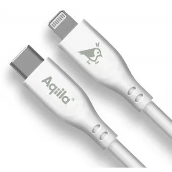 AQIILA 4SI843 cabo de carregamento e sincronização USB-C para Lightning 2m 60W PD AQCBPBIC4SI843