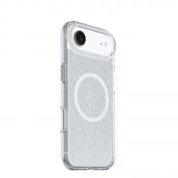 OtterBox React Series capa para Apple iPhone 15 Pro Max – Stardust (transparente com brilho), compatível com MagSafe 77-99279