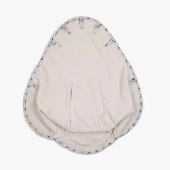 Lodger Bunker Folklore Fleece Saco-cama de inverno para carrinho, Bege