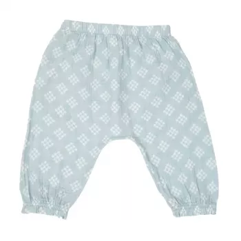 Lodger Hipster Tribe Musselin Calças baby hipster, Ice Flow, 62 cm